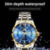 OPK Watch Double Calendar Waterproof Quartz Watch Luminous Men's Watch Men's Watch