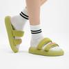 Fila Donut Fashion Versatile Casual Comfortable Slide Sandals Women Footwear Gold Green F12W421505FGG