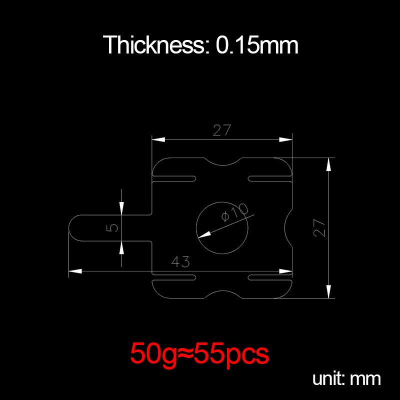 50g Nickel Strip T/L/Y/H Shape Nickel Sheets Plates Battery Nickel Plated Steel Belt Strip Spot Welding Connector