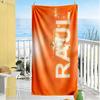 Alex Del Piero's Legacy Beach Towel Super Soft Microfiber Quickdry Fabric Comfortable Lightweight Suitable for Swimming, Gym, Camping, Yoga Vacation