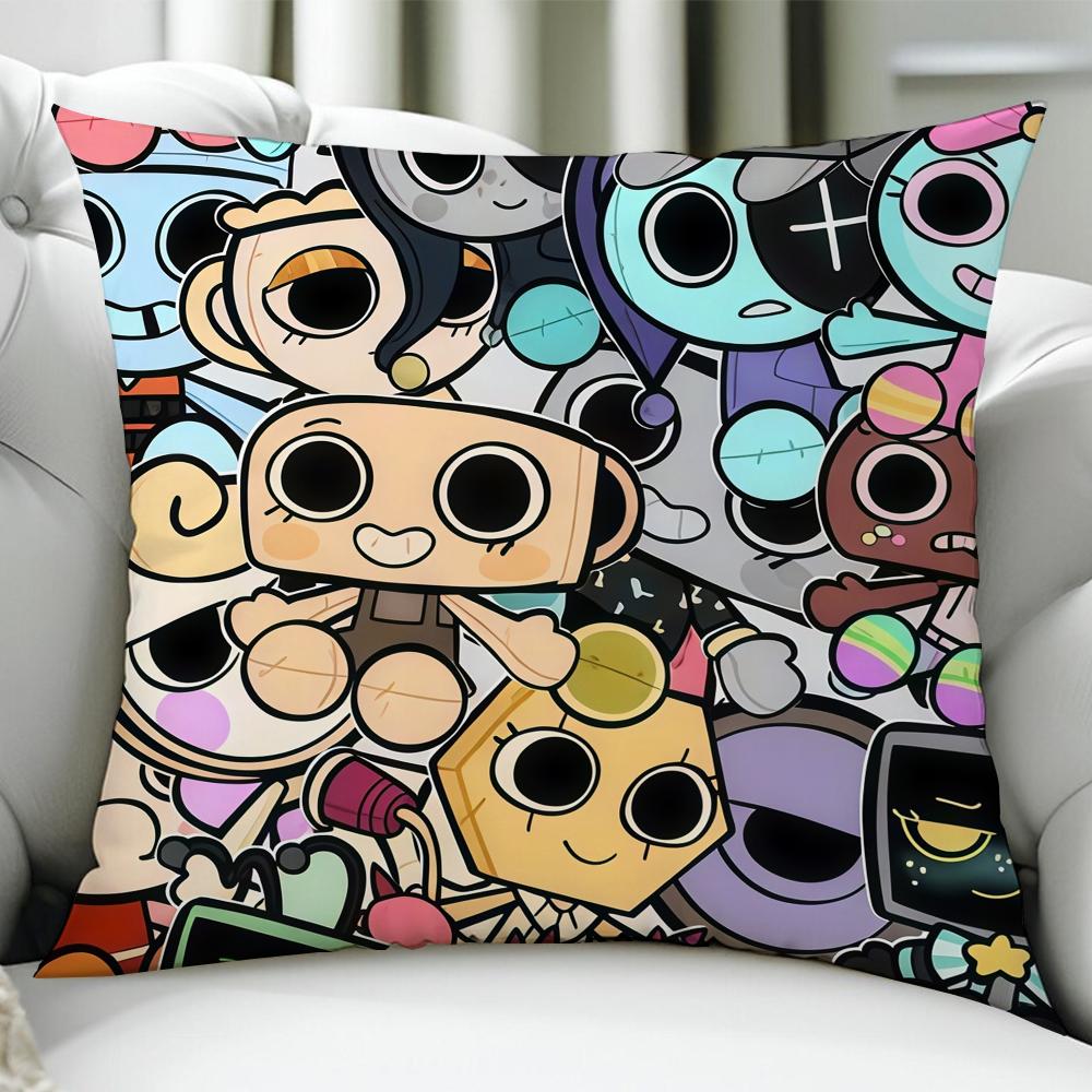 

Game DDandys World cushion cover Birthday Anniversary Gifts Double Sided Printed Zipper Cushion Cover Soft Skin Bedding 30x30cm