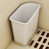 Plastic Tableware Storage Box Sealed Kitchen Storage Rack Dish Drying Rack  For Plates Bowls
