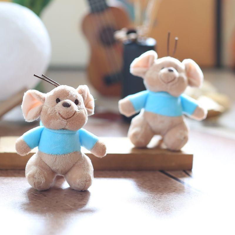 Kangaroo Disney Roo Plush Toy Keychain Pp Cotton Fill Backpack Decor Teens For