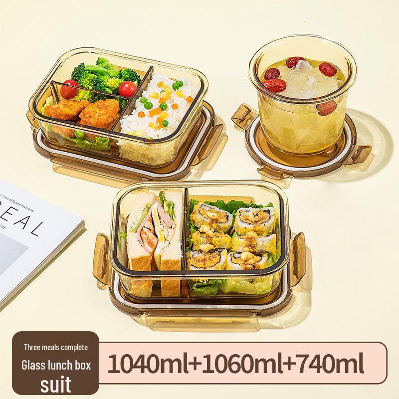Microwaveable Glass Food Storage Container