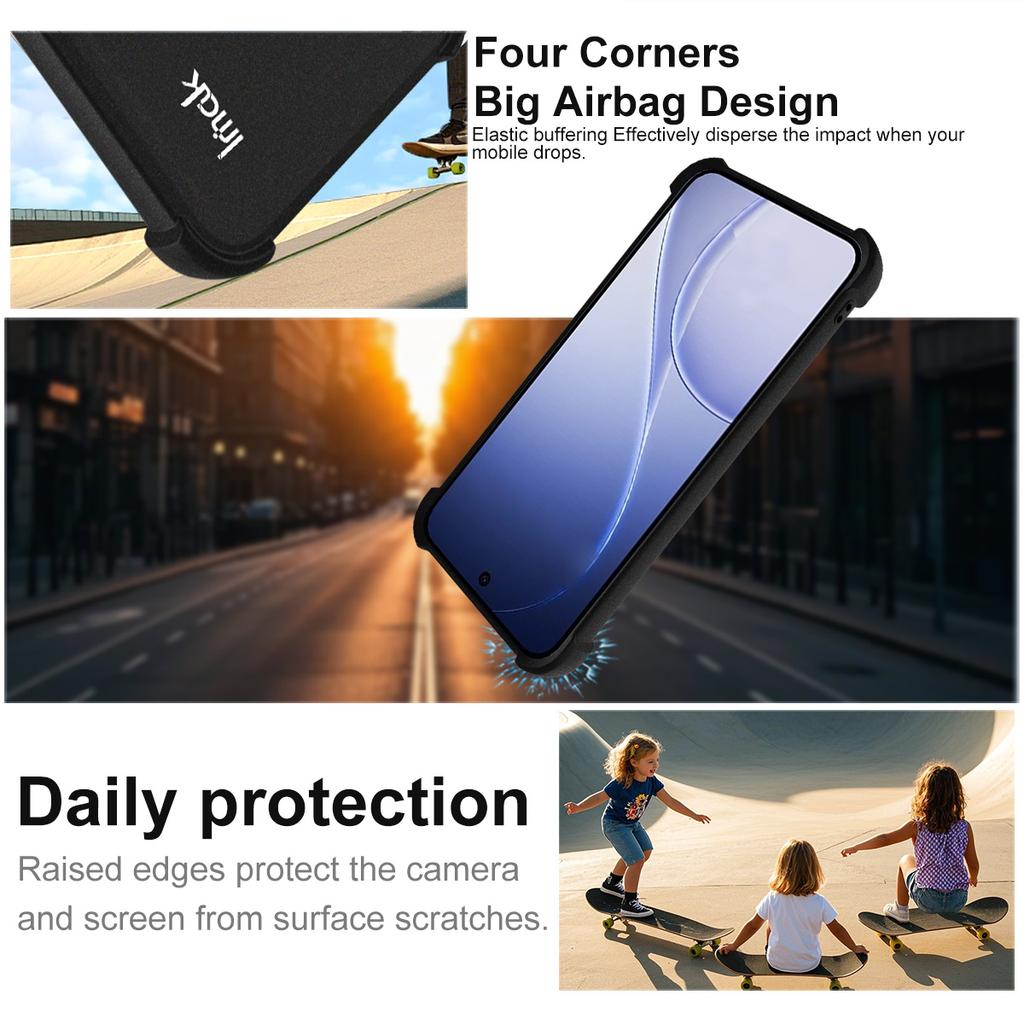 IMAK For Oppo Reno15 5G (Global)/Reno15c 5G (China) Case TPU Phone Cover Airbag Shockproof Protection