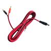 Câble DC5521 Mâle 14AWG vers Fiche Banane 4mm avec Disposition de Polarité Bicolore pour Travaux de Câblage en Laboratoire Scolaire et à Domicile