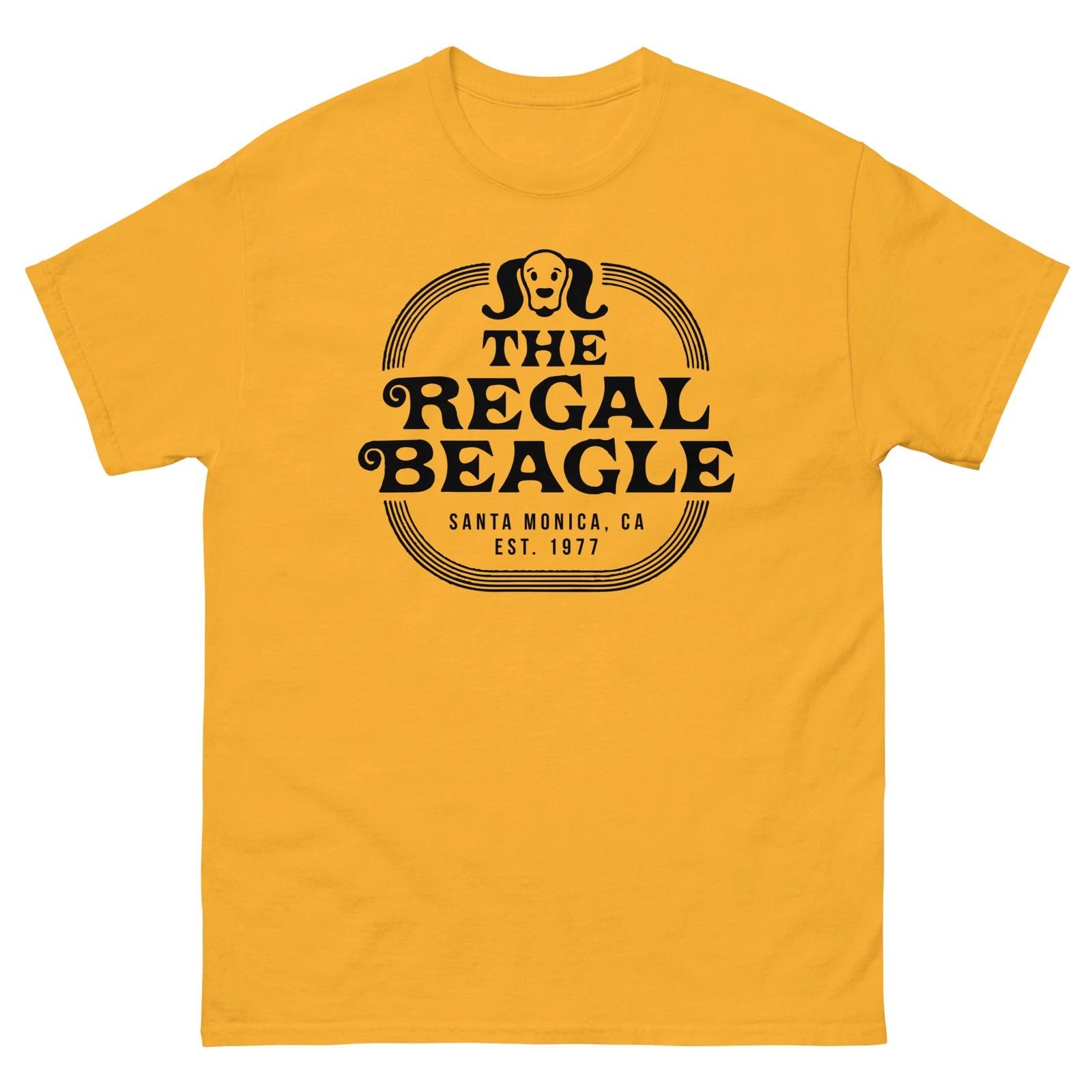 The Regal Beagle Cocktail Bar Gold Graphic T Shirt Unisex classic tee XXXL