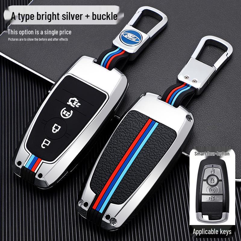 2020 Ford Escape & 2022 Mondeo Edge Two-Button Car Key Case