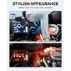 Benlari Gloss Black Mid Frame Air Deflectors Heat Shields Deflector 2009-2024 Compatible For Harley Davidson Touring Street Glide Road Glide Electra