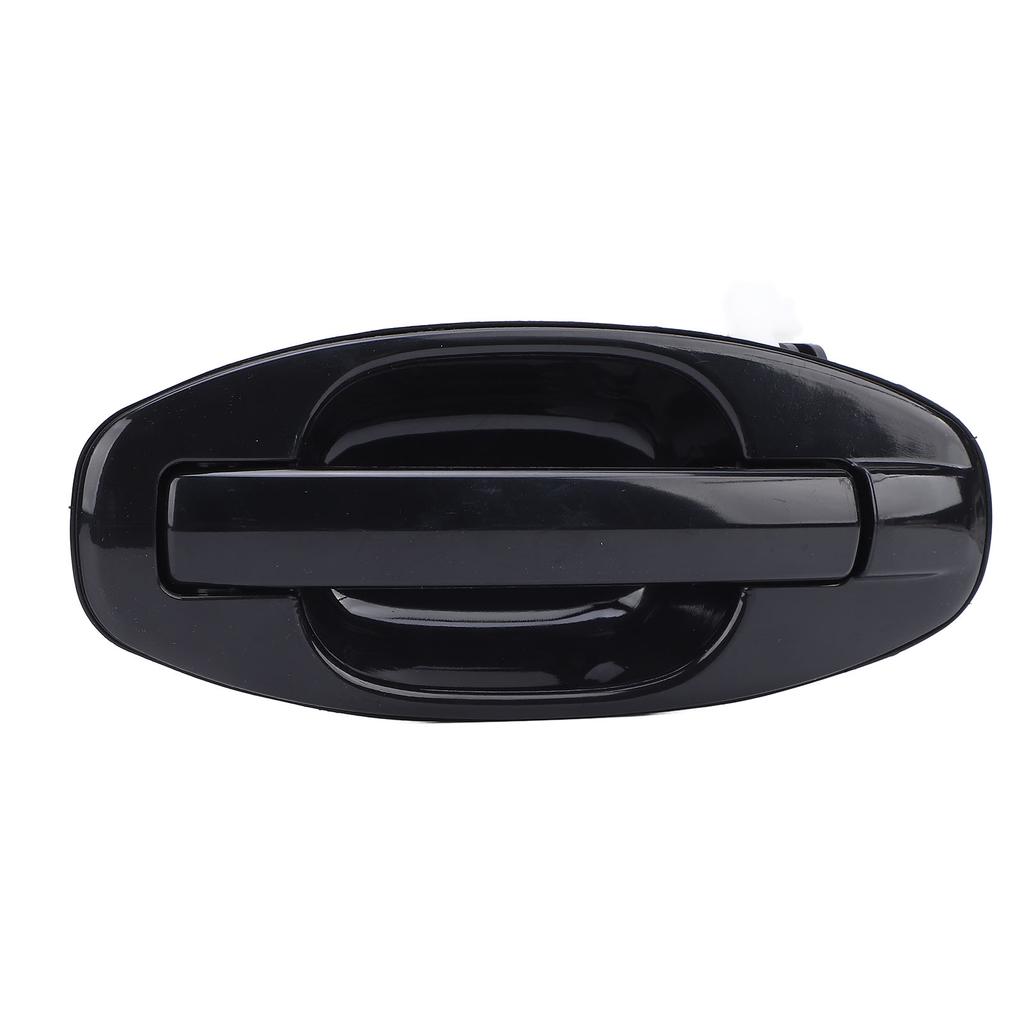 Outside Door Handle Black Comfortable Grip Abrasion Resistant Exterior Door Handle for Santa Fe 2001 2006 Rear Left: