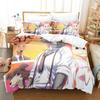 Set Biancheria da Letto Beastars per Bambini Copri Piumino Anime Pacchetto Copripiumino Biancheria da Letto Misura Singola Misura Matrimoniale Misura King Misura Singola Dimensioni Dropshipping