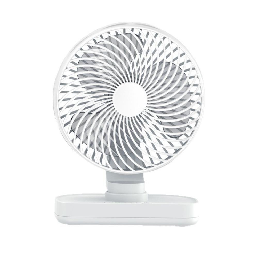 Desktop Fan Dormitory Home Portable Rechargeable Office Electric Fan Large Wind Silent Fan