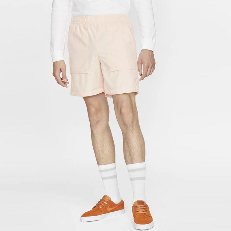 Nike SB Water Shorts Mid-Waist Slim Fit Casual Skateboarding Men Bottoms Pink AT3091-664