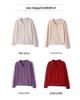 Women's Polo Neck Cashmere Sweater Cardigan - Autumn/Winter Fashionable, Versatile, Warm Knitwear.