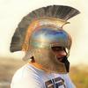 Medieval Troy Achilies Helmet Spartan Costume  300 Helmet
