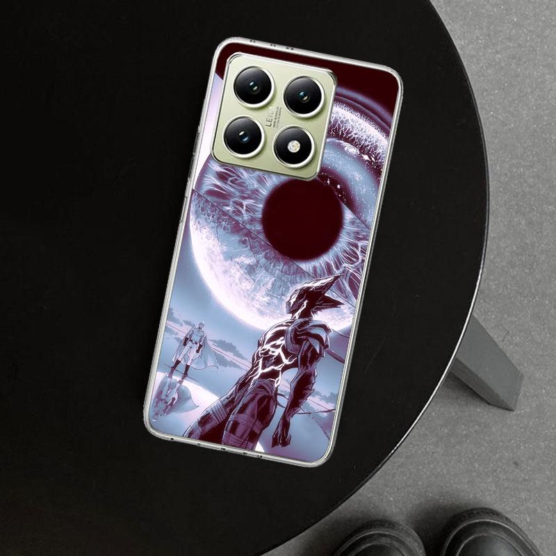 One P-Punch-Man Garou Phone Case Cover for Xiaomi Redmi Note 15 14 13 12 11 Pro Plus 14S 12S 11S 11T 11E 10S 10 Customized Funda