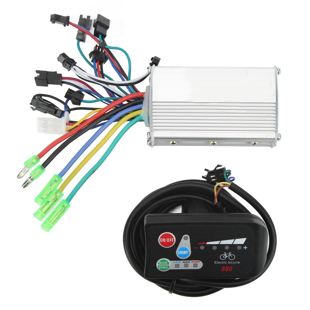 48V 250W 350W Elektryczny Rower Bezszczotkowy Zestaw Kontrolera Kontroler Silnika 880 LED Panel Zestaw