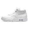 Nike Flight Legacy Norman Horse Résistant à l'abrasion Antidérapant Mi-haut Vintage Chaussures de Basketball Homme Lavis d'encre BQ4212-101(Équipe28-)