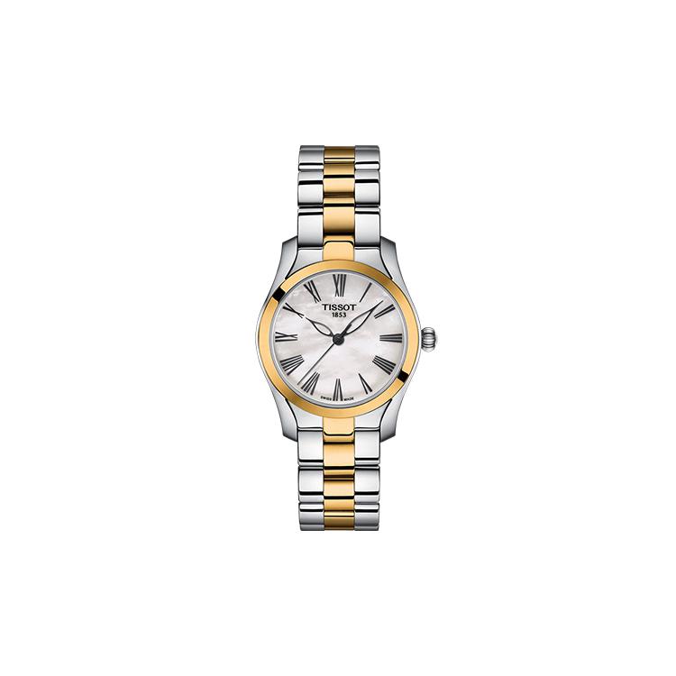 

TISSOT Wave Collection Quartz Movement 30m Water Resistance Women s Watch 30mm T112.210.22.113.00 Silver Dial
