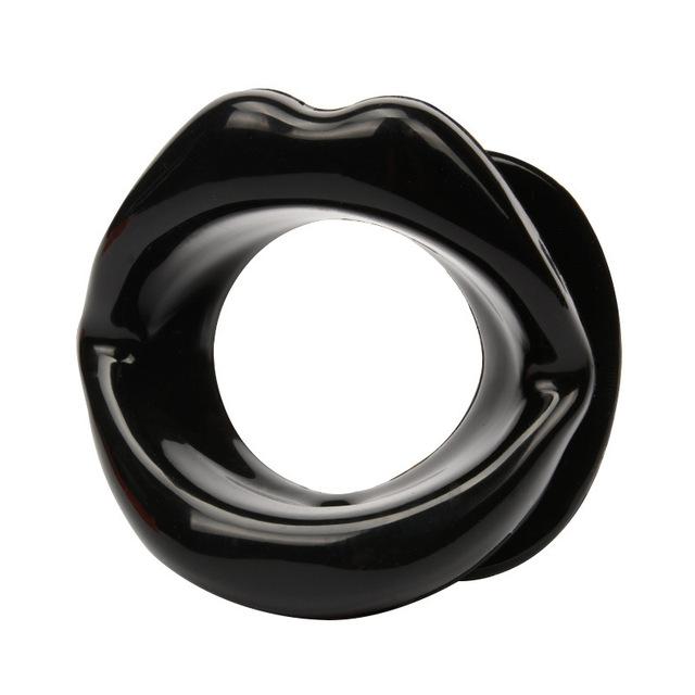 Female Blowjob Toy Sex Slave Silicone Gag Ball BDSM Bondage Restraints Open Mouth Breathable Sex Ball Harness Strap for Women
