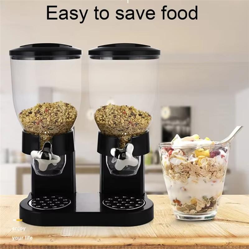 CYCLI-Multifunctional Cereal Dispenser, Storage Container For Kitchen Organization Household Food Storage Bottles
