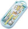 Skater Trio Set of and Fork for Made In Chopsticks, Spoon, (Minion 23) Kids, Antibacterial, Japan, TACC2AG-A
