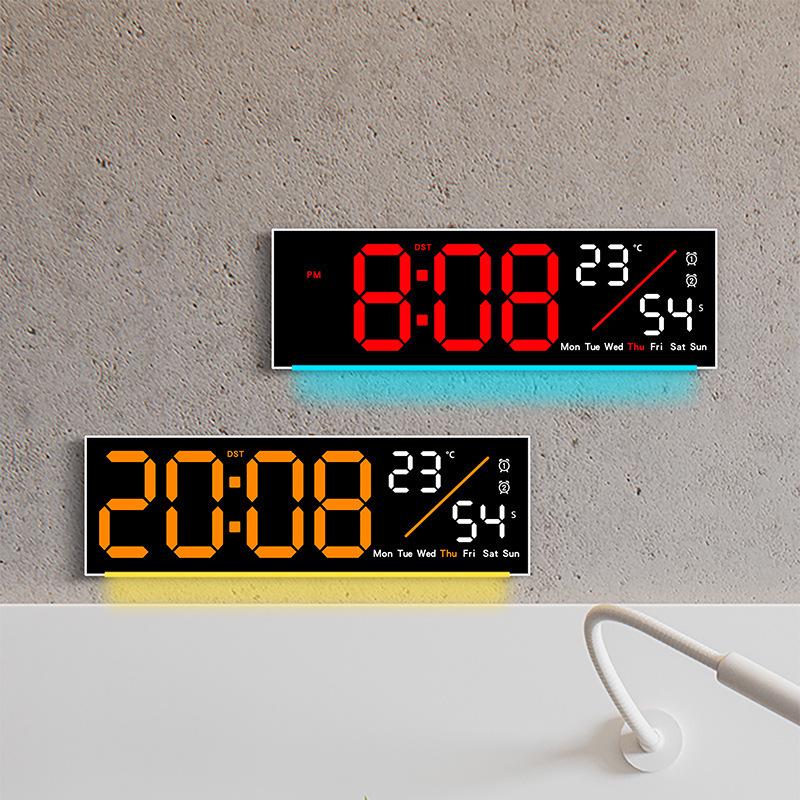 Multifunctional LED Digital Alarm Clock - Stylish Desktop & Living Room Dual Use 5527