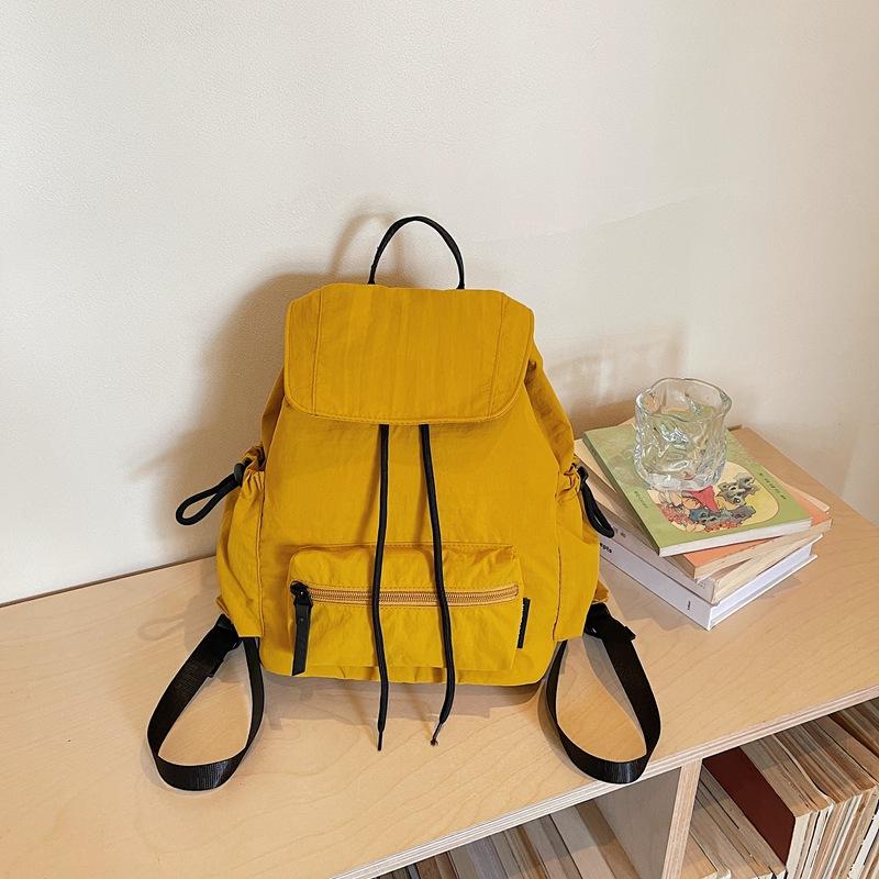 Schoolbag Handsome Mijia 1011 New Fashion Simple Lazy Wind Backpack Japanese Casual College Student School Bag Women's Backpack