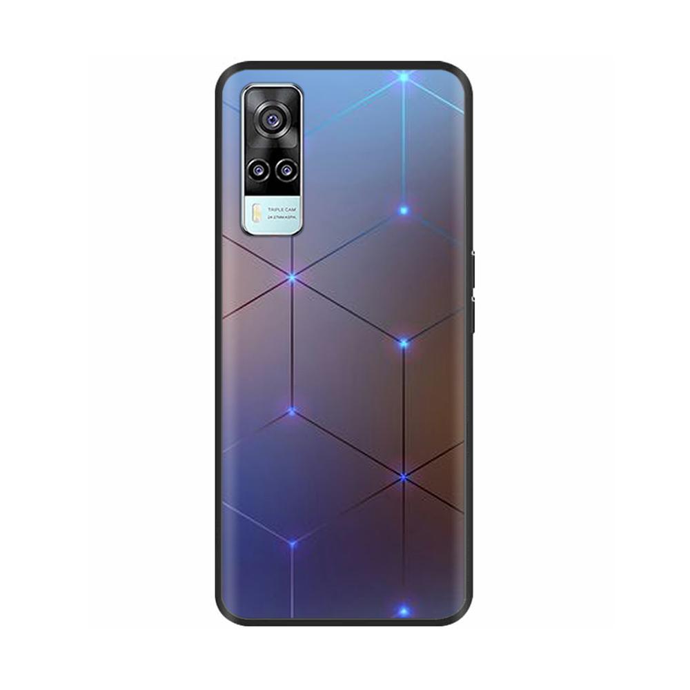 Für Vivo Y33 V2057 Hülle Silikon Weiches TPU Handy Rückabdeckung für Vivo Y33 4G Hülle für vivoY33 Y 33 2021 Coque Fundas Para Bumper