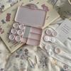 6 Pair /Set Mini Contact Lens Box Set Portable Travel Contact Lenses Storage Container For Beauty Pupil