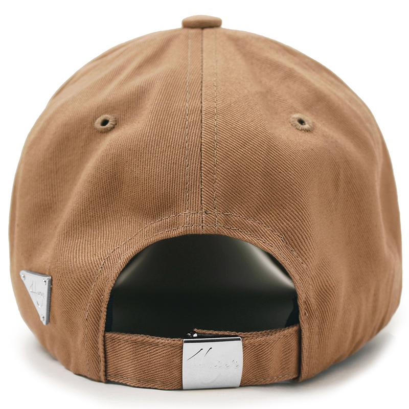Heiteo Silver Classic Logo Trucker Ball Cap Khaki