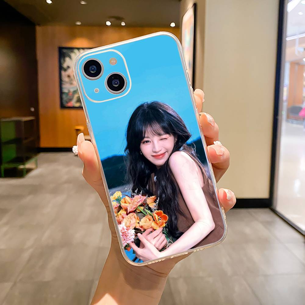 Actress Tian Xiwei Phone Case For iPhone17,16,15,14,13,12,11 ,Pro Max,16/15/14 Plus Transparent Cover