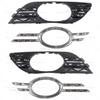 Für 2007-2009 Mercedes-Benz E320/E350/E550/E63 AMG (W211) Nebelscheinwerfer Blende Gitter Zierleiste 2118851174 2118851274 2118850822 2118850922