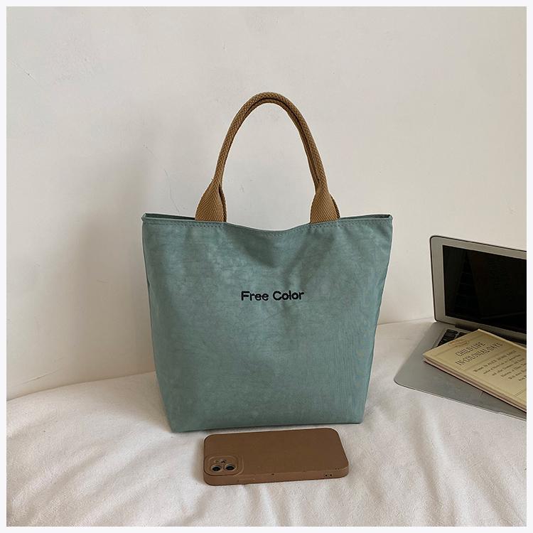 Large Capacity Women's Bag Letters Tote Bag Commuter Shoulder Bag