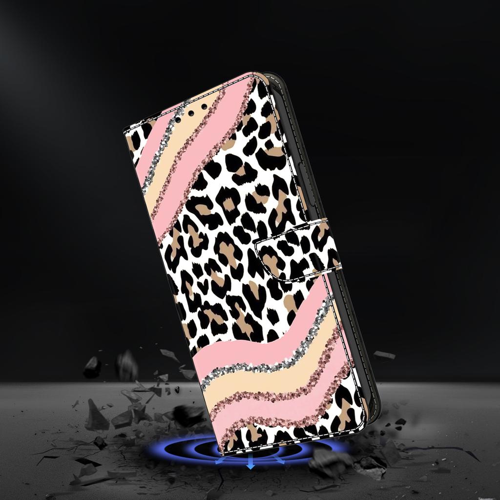 Per Xiaomi Redmi Note 15 Pro 5G (Globale) Custodia con Pizzo e Fiori Portafoglio a Libro in PU Pelle Copri Telefono