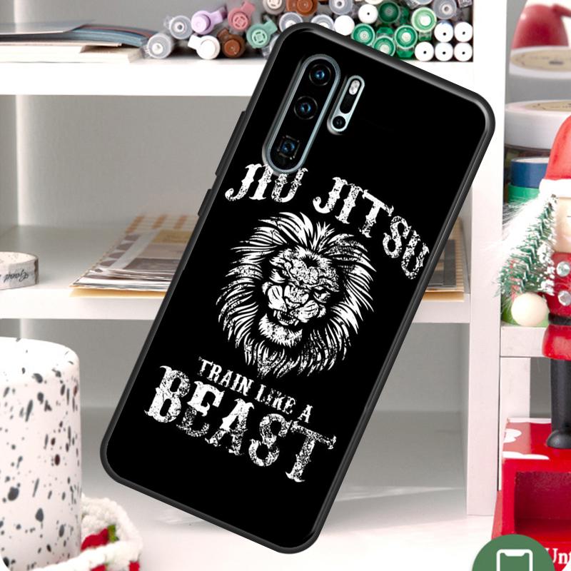 BJJ Brazilian Jiu Jitsu Case For Huawei Nova 3i 7i 8i 11i Y70 Y60 Y90 Y91 Y61 9 10 SE 5T P30 P40 Lite P60 Pro Cover