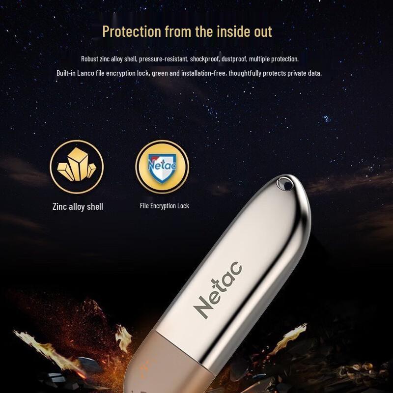 Netac U352 USB 3.0 Metal Flash Drive