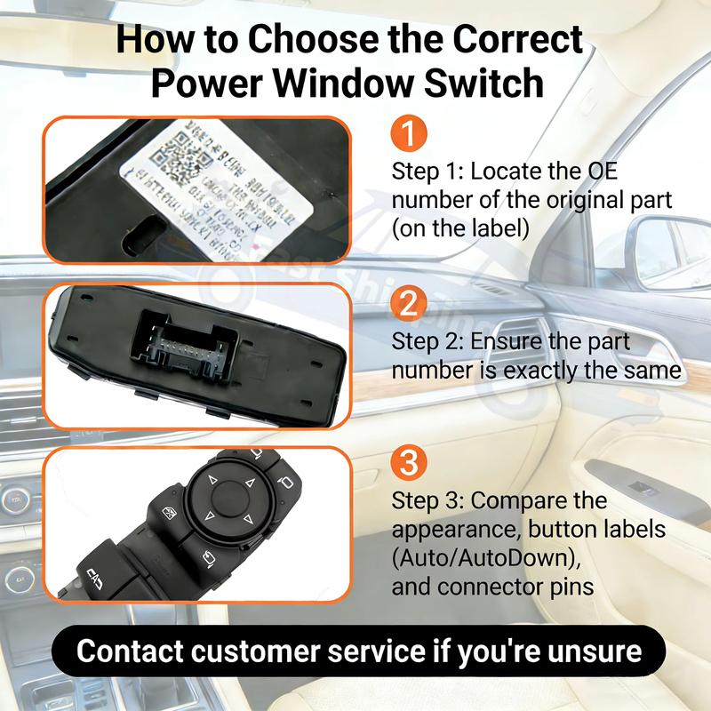 68184803AA 68184803AB 68184803AC Electric Power Window Switch Glass Lifter Control Button, For Jeep Grand Cherokee 2014-2018
