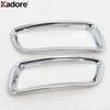 For Renault Koleos 2008-2012 2013 2014 2015 2016 Chrome Car Rear Fog Light Lamp Cover Trim Tail Foglight Bezel Trims Accessories