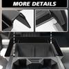 BestEvMod Center Console Front Organizer Cup Holders Front Tray Compatible with Tesla Cybertruck 2024+ Accessories Pickup Console Storage Box Tray 