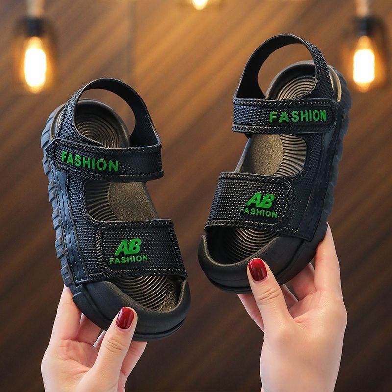Chinelos de Dedo Infantis para Meninos e Meninas Verão Sola Macia, Antiderrapante e À Prova d'Água Sapatos de Praia para Bebê