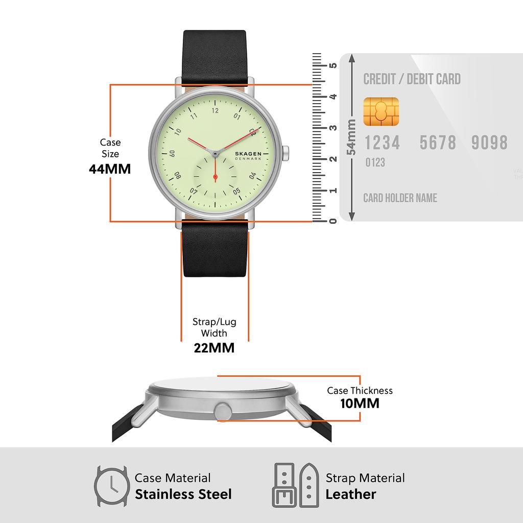 Watch KUPPEL SKL2001 Black [Skagen] Men's