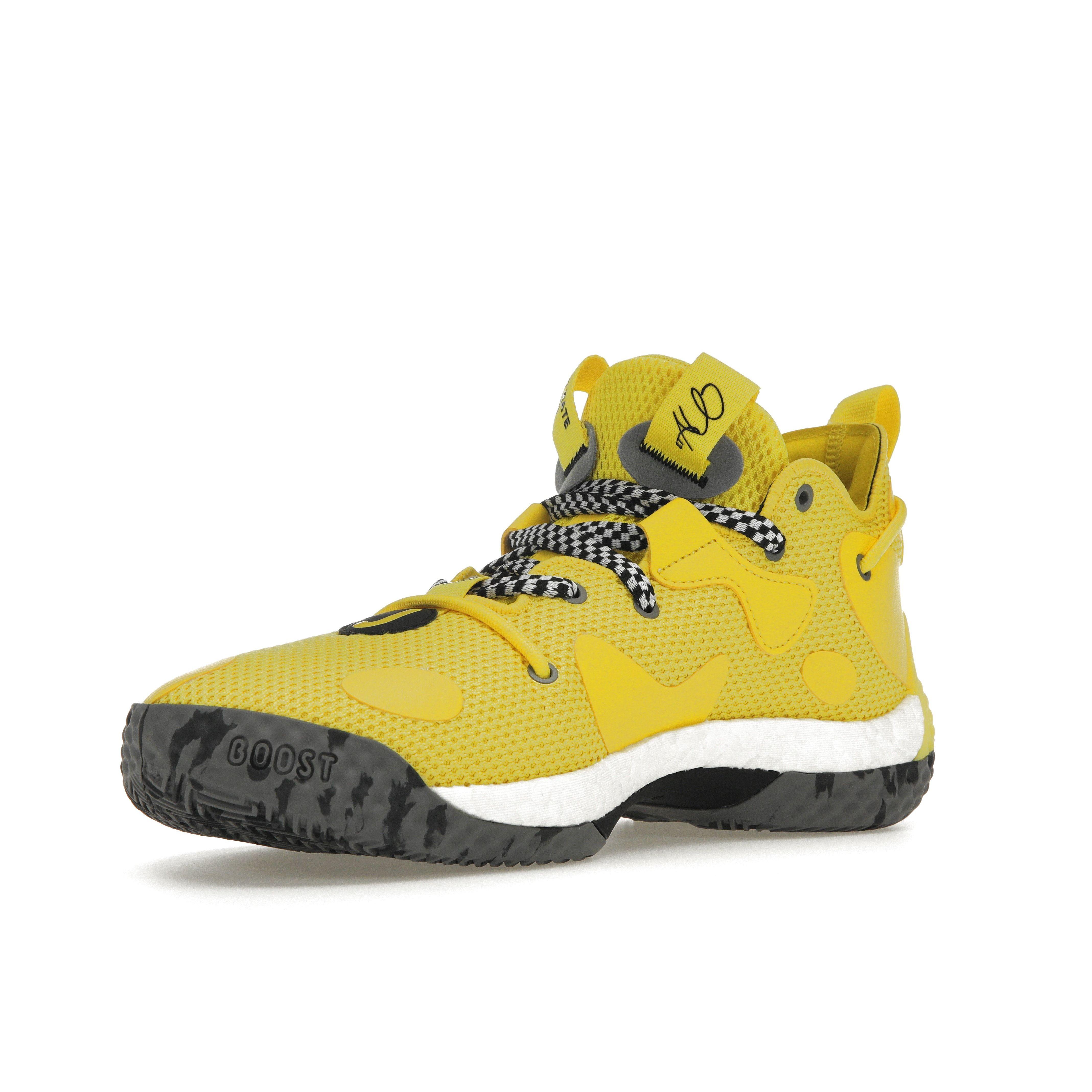 Адидас Харден Том. Мужские кроссовки 6 Taxi Yellow Impact-Yellow Core-Black GV9586 44⅔ — фото 4