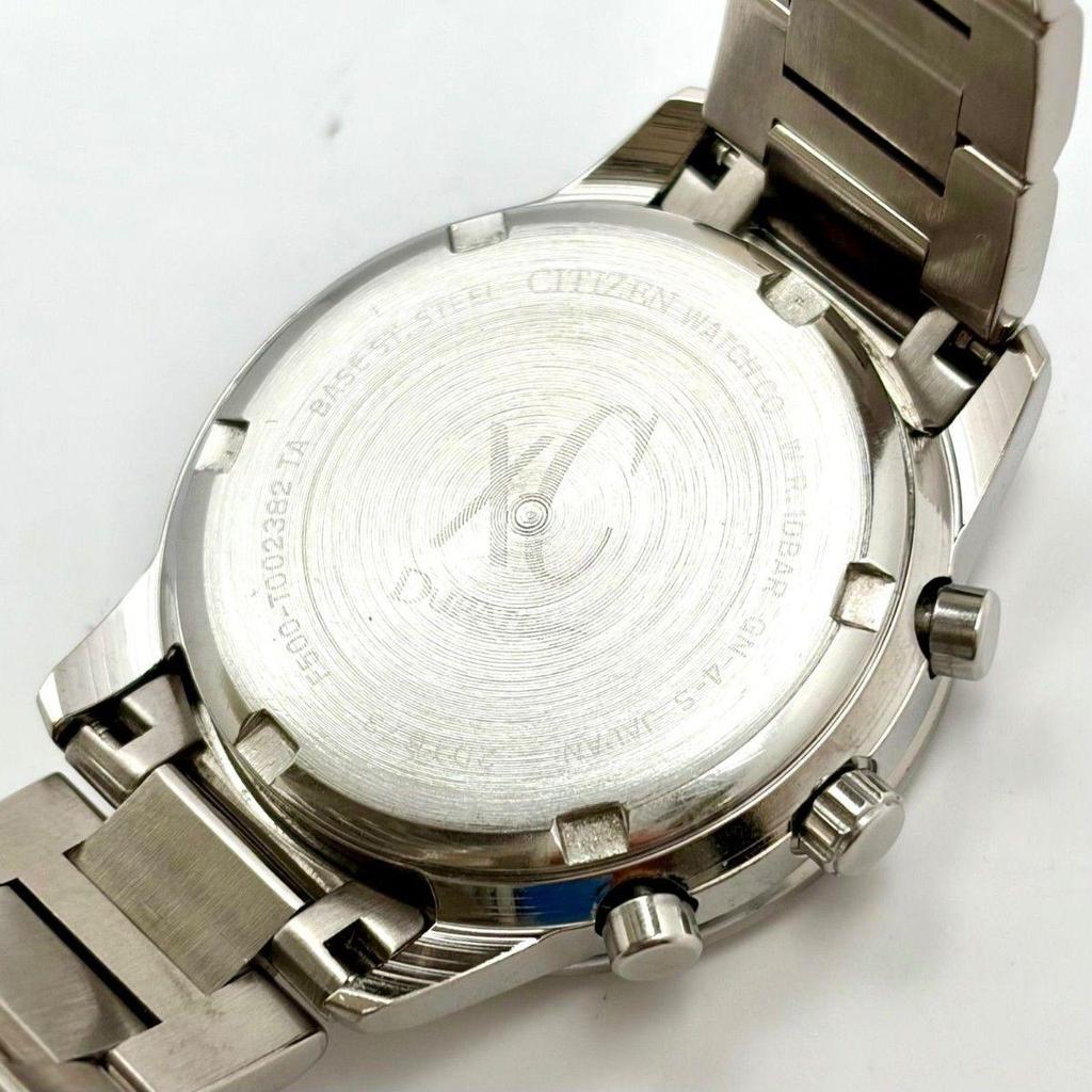 Used [New battery] CITIZEN xC Cross Sea Ladies Watch Chronograph F500-T002382 2D1673