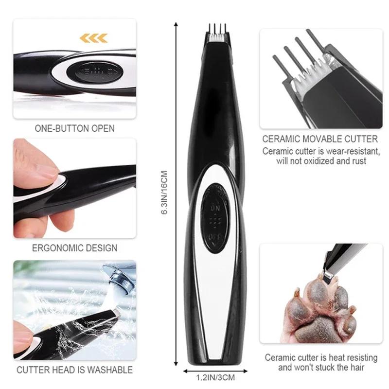 Pro Grooming Kit: Electric Pet Clipper & Trimmer for Dogs & Cats, Professional Haircut Machine Set for Easy Hair Removal