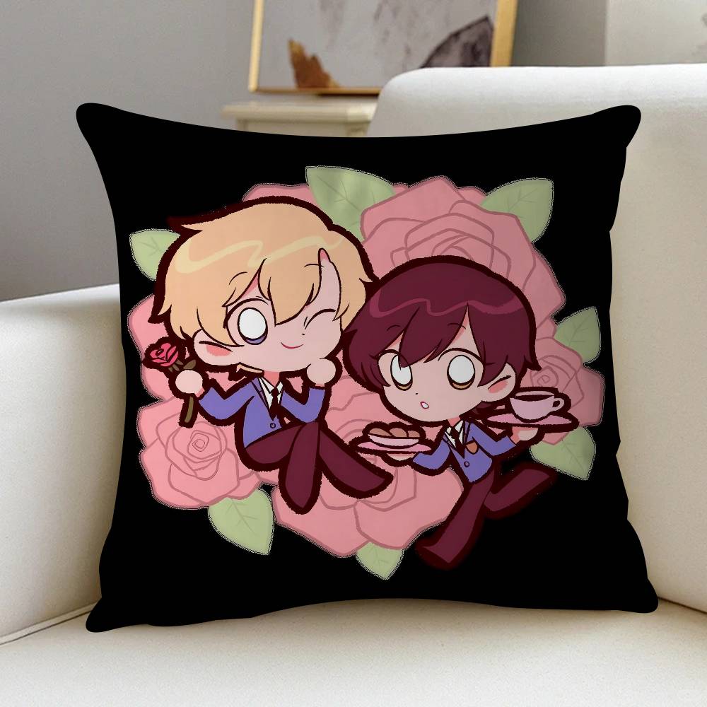 CUTE Anime Ouran High School Host Club Kawaii Pillowcase Toon Gift Cushion Cover Bedroom Home Sofa Chair Seat Decor Pillow Case