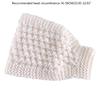 Woman Thicken Knit Hairband Wide Headband Earmuffs Hat for Girls Shopping