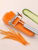 Reborn. J Mudita Allsten 2-in-1 Dual Peeler / Carrot Cutter, Cabbage Cutter, Multi-Purpose Vegetable Cutter (Cleaning Brush Included)