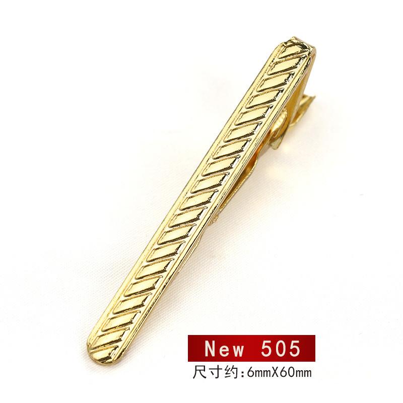 Business Versatile Men'S Dress Gold Tie Clip Marriage Men'S And Women'S Pin Korean Version Security Laveclip Fashion Laveclip