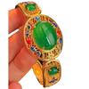 Full Green, Yang Green, Natural Agate Green Chalcedony Bracelet, Women'S Opening Is Slightly Inlaid, And The Real Shot Is Fidelity.